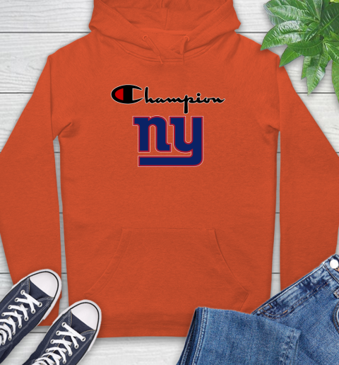 NFL Football New York Giants Champion Shirt Hoodie 3