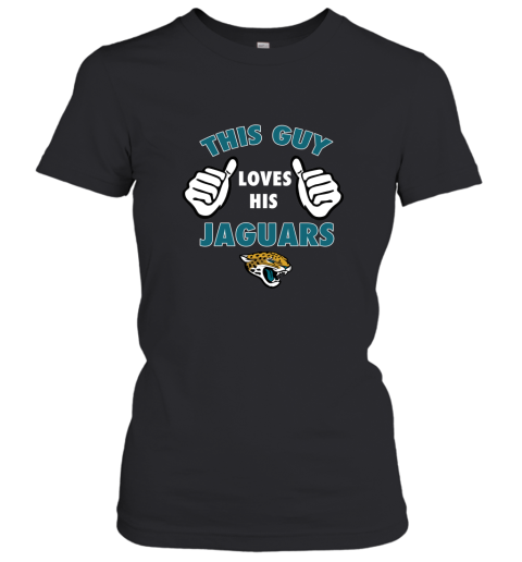 This Guy Loves His Jacksonville Jaguars Women's T-Shirt