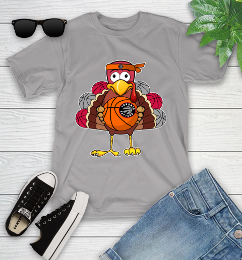 Toronto Raptors Turkey thanksgiving day Youth T-Shirt 4
