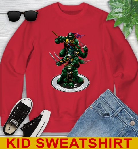 MLB Baseball Chicago White Sox Teenage Mutant Ninja Turtles Shirt Youth Sweatshirt 8