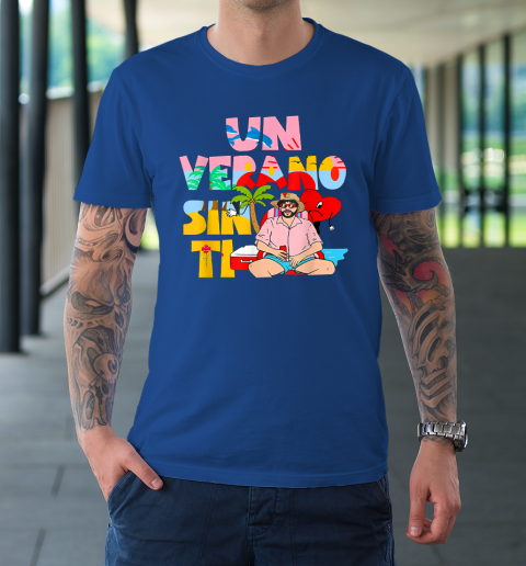 B Bunny Un Verano Worlds Tour Sin Ti Merch T-Shirt 15