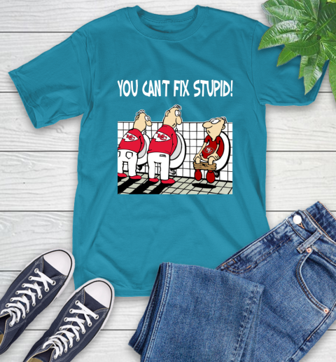 You Can't Fix Stupid Funny Kansas City Chiefs NFL Shirts 10