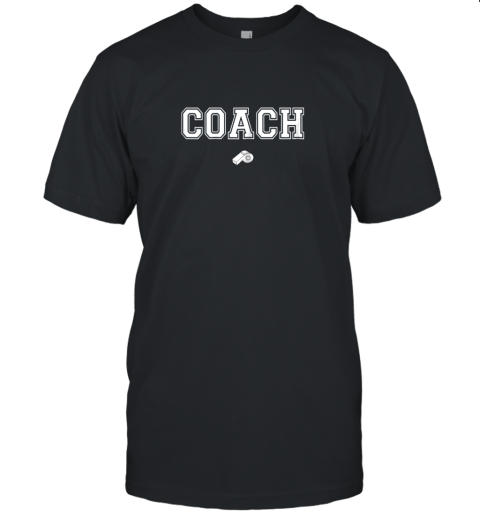 Coach Whistle Shirt Coaching Instructor Trainer Jersey Unisex Jersey Tee