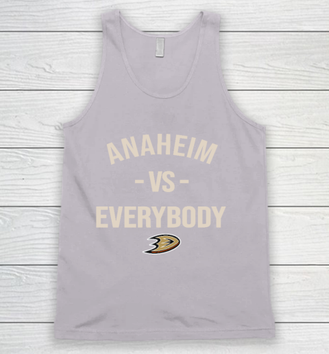 Anaheim Ducks Vs Everybody Tank Top 3
