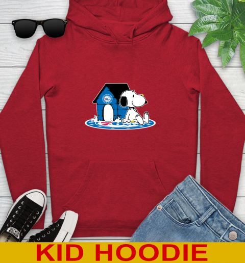 NBA Basketball Philadelphia 76ers Snoopy The Peanuts Movie Shirt Youth Hoodie 11