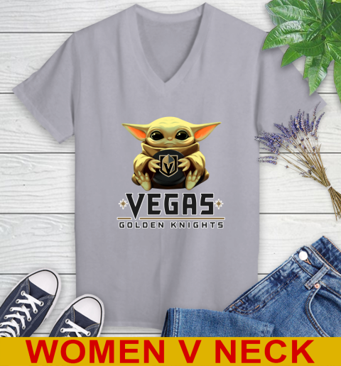 NHL Hockey Vegas Golden Knights Star Wars Baby Yoda Shirt 81
