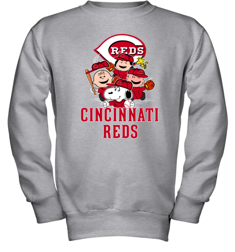 Peanuts Charlie Brown And Snoopy Playing Baseball Cincinnati Reds T-shirt,  hoodie, sweater, long sleeve and tank top