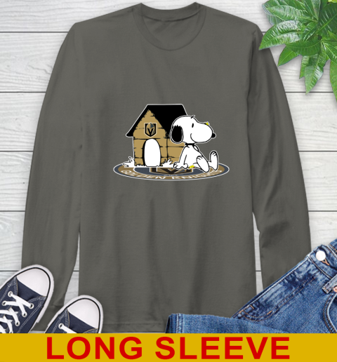 NHL Hockey Vegas Golden Knights Snoopy The Peanuts Movie Shirt Long Sleeve T-Shirt 8