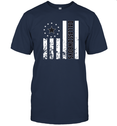 Dallas Cowboys American Flag T-Shirt - TeeNavi