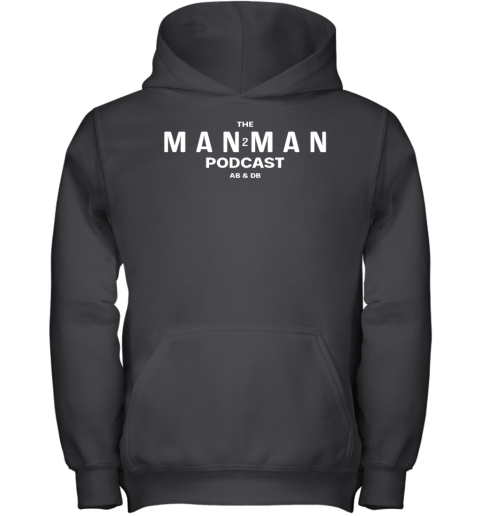 The Man 2 Man Podcast Ab And Db Youth Hoodie