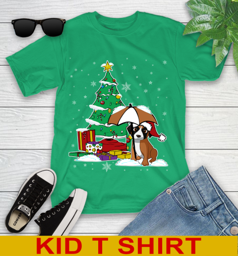 Boxer Christmas Dog Lovers Shirts 244