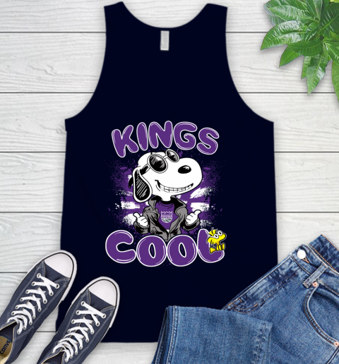 NBA Basketball Sacramento Kings Cool Snoopy Shirt Tank Top 2