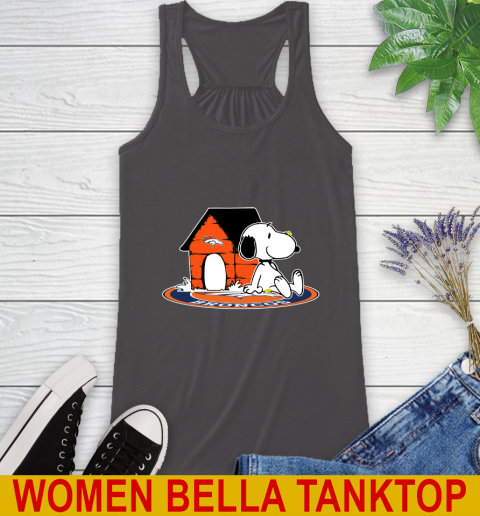 NFL Football Denver Broncos Snoopy The Peanuts Movie Shirt Racerback Tank 12