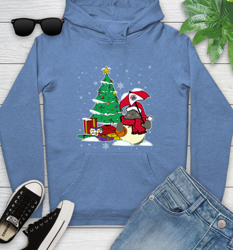 Washington Wizards NBA Basketball Cute Tonari No Totoro Christmas Sports Youth Hoodie 13