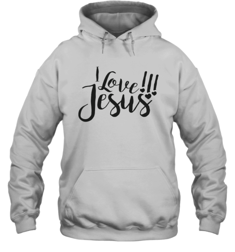 I Love Jesus Christianity Cool Hoodie