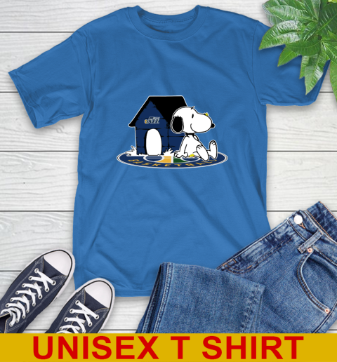 NBA Basketball Utah Jazz Snoopy The Peanuts Movie Shirt T-Shirt 9