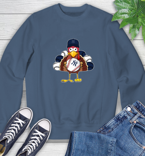 New York Yankees Turkey thanksgiving Sweatshirt 7