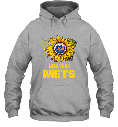 New York Mets Sunflower MLB Baseball Sweatshirt 