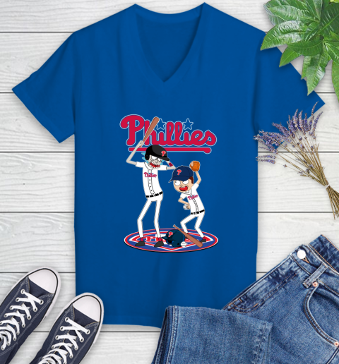 MLB Philadelphia Phillies Rick And Morty Baseball 86