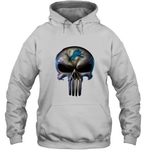 Detroit Lions The Punisher Mashup Football Hoodie