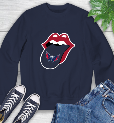Washington Capitals NHL Hockey Lips I Root For My Team Adoring Fan 27