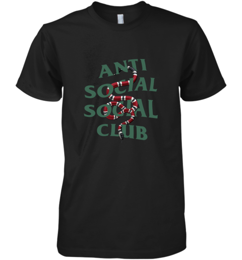 Anti Social Social Club ASSC GC Snake Premium Men's T-Shirt