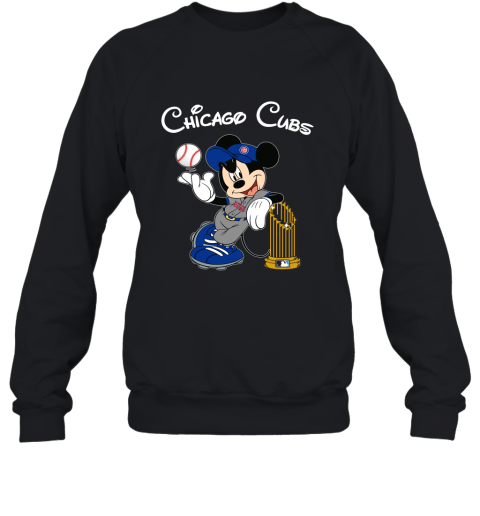 Chicago Cubs Mickey Taking The Trophy MLB 2019 Sweatshirt
