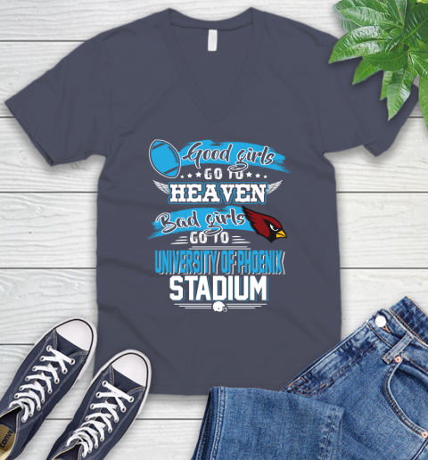 Arizona Cardinals NFL Bad Girls Go To University Of Phoenix Shirt V-Neck T-Shirt 7
