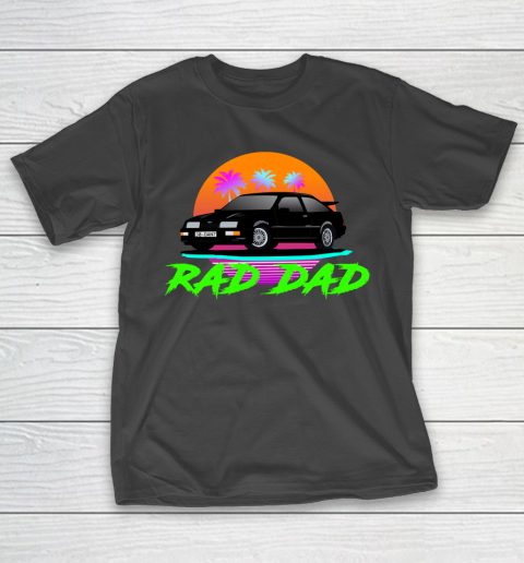 Father's Day Funny Gift Ideas Apparel  Rad Dad T Shirt T-Shirt
