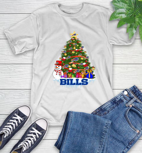 Buffalo Bills Merry Christmas NFL Football Sports T-Shirt