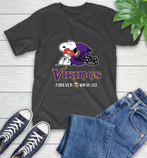 NFL The Peanuts Movie Snoopy Forever Win Or Lose Football Minnesota Vikings 2