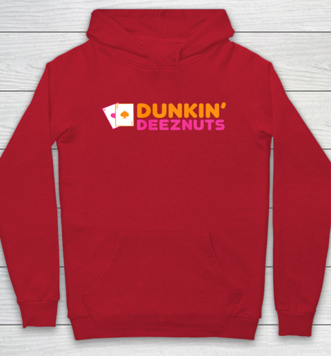 Dunkin Deez Nuts Pocket Aces Hoodie Tee For Sports