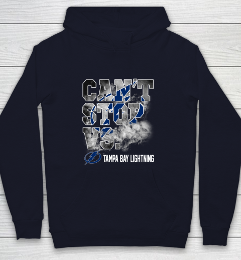 NHL Tampa Bay Lightning Hockey Can't Stop Vs Youth Hoodie 2