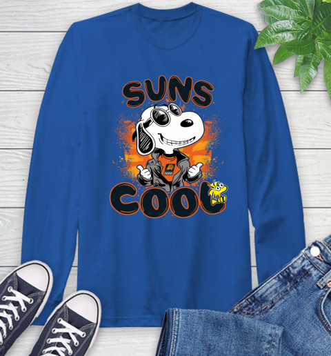 NBA Basketball Phoenix Suns Cool Snoopy Shirt Long Sleeve T-Shirt 11