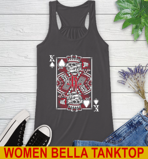 Houston Rockets NBA Basketball The King Of Spades Death Cards Shirt Racerback Tank 10