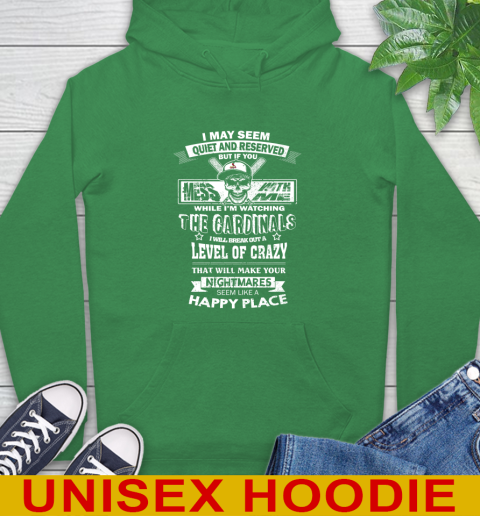 St.Louis Cardinals MLB Baseball If You Mess With Me While I'm Watching My Team Hoodie - Image 9