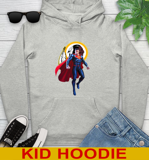 NFL Superman DC Sports Football Washington Redskins Youth Hoodie