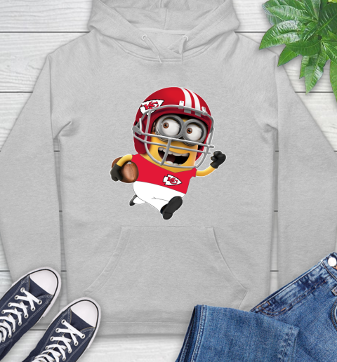 NFL Kansas City Chiefs Minions Disney Football Sports Hoodie 6