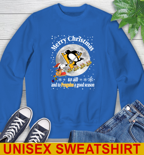 Pittsburgh Penguins Merry Christmas To All And To Penguins A Good Season NHL Hockey Sports Sweatshirt 11