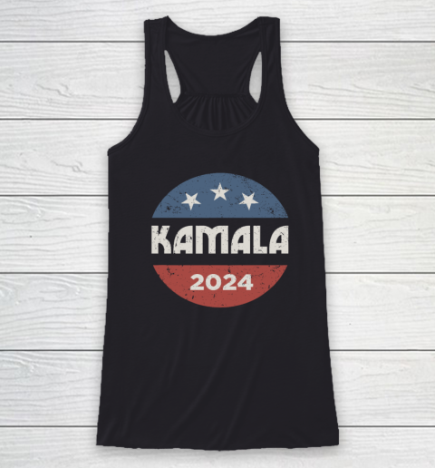 Kamala Harris 2024 For President Campaign Racerback Tank