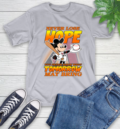 Arizona Diamondbacks MLB Baseball Mickey Disney Never Lose Hope T-Shirt 6