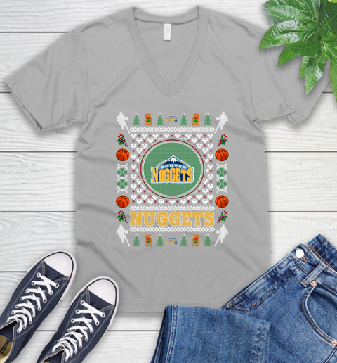 Denver Nuggets Merry Christmas NBA Basketball Loyal Fan Ugly Shirt 50
