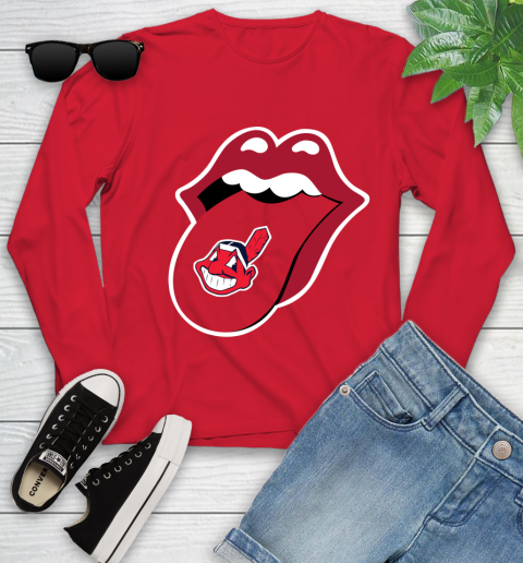 Cleveland Indians MLB Baseball Lips I Root For My Team Adoring Fan 135