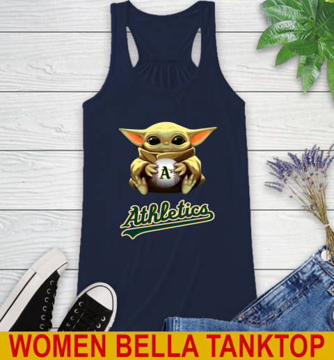 MLB Baseball Oakland Athletics Star Wars Baby Yoda Shirt 47