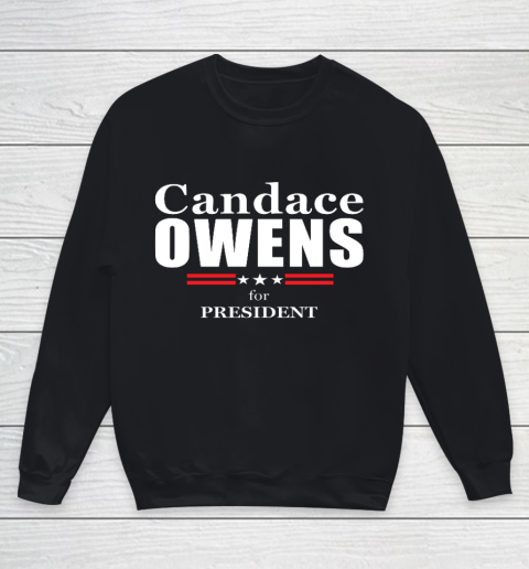 Candace Owens for President 2024 Youth Sweatshirt