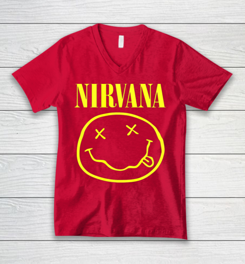 Vintage Nirvanas V-Neck T-Shirt 6