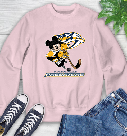 NHL Nashville Predators Mickey Mouse Disney Hockey T Shirt Sweatshirt 21