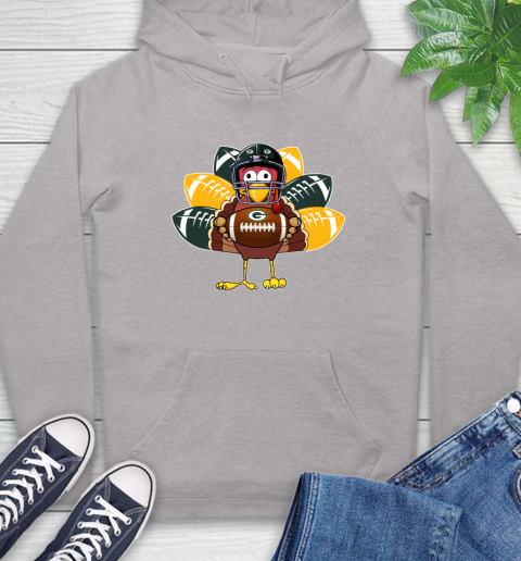 Green Bay Packers Turkey Thanksgiving Day Hoodie 12
