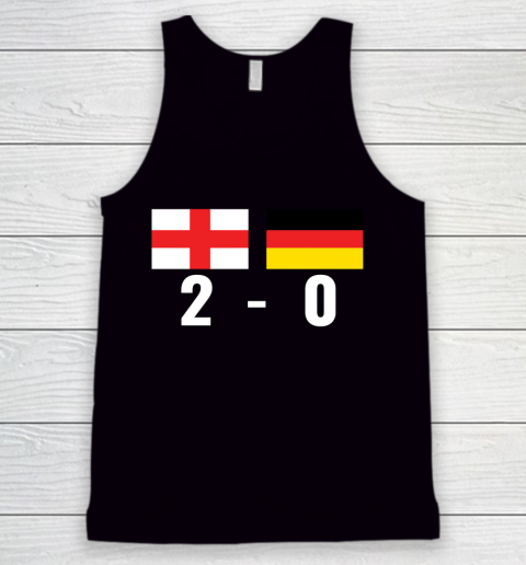 England  Germany 2 0 Euro Football Championship Tank Top