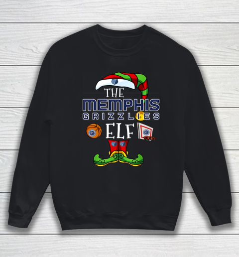 Memphis Grizzlies Christmas ELF Funny NBA Sweatshirt